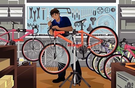 atelier réparation vélo